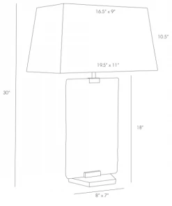 Arteriors Gifts By Occasion TABLE LAMP MADDOX