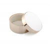 Addison Ross Gifts By Occasion Box Trinket White & Gold ( Round)
