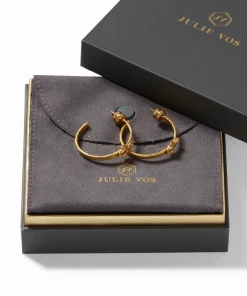 Julie Vos Large Bee Hoop Earring Gifts By Recipient