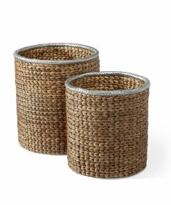 Interlude BASKET FAUX LEATHER (Available In Two Sizes)