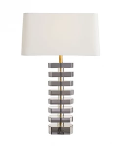 Arteriors TABLE LAMP SMOKE CRYSTAL
