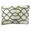 Signature Pillows Anthem Bailey Steel Embroidered Pillow Decorative