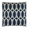 Signature Pillows Anthem Blue Oblong Circles Pillow