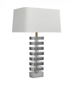 Arteriors TABLE LAMP SMOKE CRYSTAL