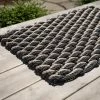 Rope Company Outdoor Doormat Large Charcoal + Charcoal + Sand