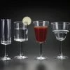 Huang Acrylic Host/Hostess Acrylic Martini Stem Glass