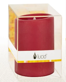 Lucid Candles Gifts By Occasion RUBY PILLAR CANDLE 1 Lucid Candles Gifts By Occasion RUBY PILLAR CANDLE