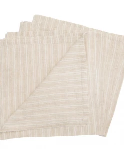 Caravan Home Napkins Boat Stripe Linen (Available In Colors) Gifts By Occasion 9 Caravan Home Napkins Boat Stripe Linen (Available In Colors) Gifts By Occasion