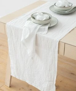 Linen Me Linen Napkin Stone Washed Optical White 7 Linen Me Linen Napkin Stone Washed Optical White