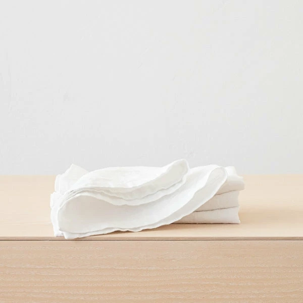 Linen Me Linen Napkin Stone Washed Optical White 1 Linen Me Linen Napkin Stone Washed Optical White
