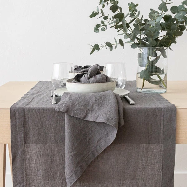 Linen Me Gifts By Occasion Napkin Stone Washed Linen Steel Grey 3 Linen Me Gifts By Occasion Napkin Stone Washed Linen Steel Grey