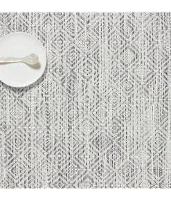 Chilewich Placemat Grey Mosaic Rectangular (Available In 2 Colors)