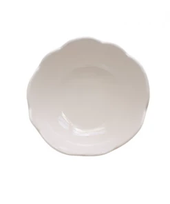 Cereal Bowl Relish Scalloped Cream