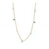 Jude Frances Blue Topaz Lisse Floating Cluster Necklace Gifts By Occasion