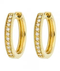 Gifts By Occasion Jude Frances Camelia Hoops Earrings