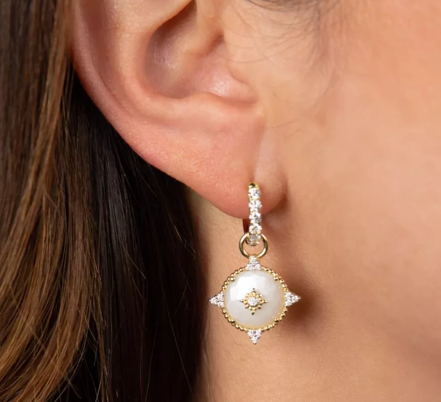 Gifts By Occasion Jude Frances Provence Moonstone Diamond Point Earring Charms 2 Gifts By Occasion Jude Frances Provence Moonstone Diamond Point Earring Charms