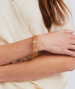 Julie Vos Bangle Winsdor Windsor Pavé Clear Crystal