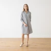 Linen Me Gifts By Recipient Dress Linen Graphite Melange Camilla