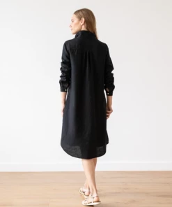 Linen Me Dress Linen Black Camilla Gifts By Recipient