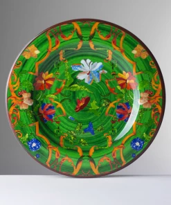 Pancale Green Melamine (Available In 3 Sizes) By Mario Luca Giusti