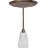 Arteriors ACCENT TABLE WHITE