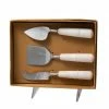 BIDKhome CHEESE KNIVES MARBLE (SET OF 3)