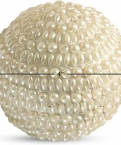 Saro Trading Ivory Bead And Pearl Orb