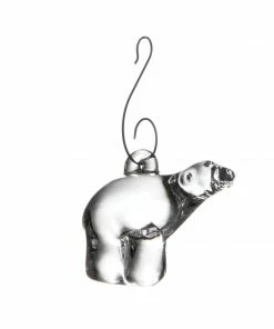 Simon Pearce Polar Bear Ornament
