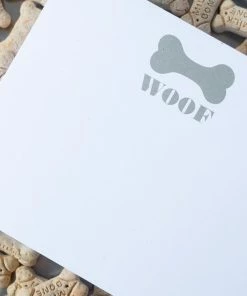 Black Inc CA NOTEPAD LUXE EXPRESSIONS WOOF Gifts By Occasion