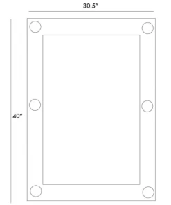 Arteriors Gifts By Occasion MIRROR ANTIQUE BRASS