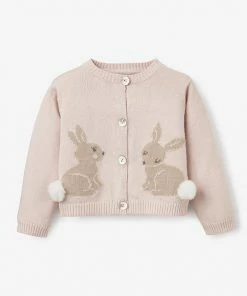 Elegant Baby Gifts By Occasion Baby Cardigan Bunny Cotton Knit