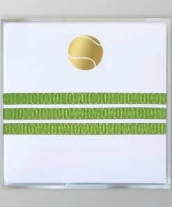 Black Inc CA NOTEPAD GOLD FOIL TENNIS