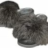 Branche Beauty Sleep BRANCHE KIKI SLIDE SLIPPERS - NATURAL SILVER