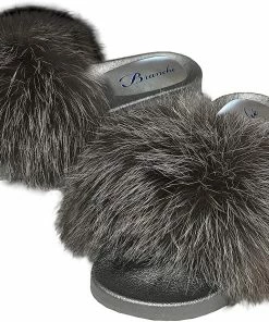 Branche Beauty Sleep BRANCHE KIKI SLIDE SLIPPERS - NATURAL SILVER