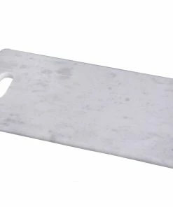 BIDKhome Gifts By Occasion CHEESE BOARD MARBLE - WHITE