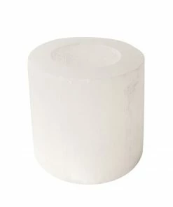BIDKhome Gifts By Occasion VOTIVE HOLDER SELENITE - WHITE (Available In Two Sizes)