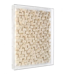 John Richard ART PAPER LAYERS IN ACRYLIC BOX