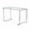 Interlude DESK ACRYLIC Side Tables