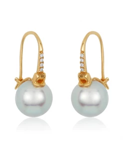 Mabel Chong Akoya Pearl Gold Plated Earrings Gifts By Recipient