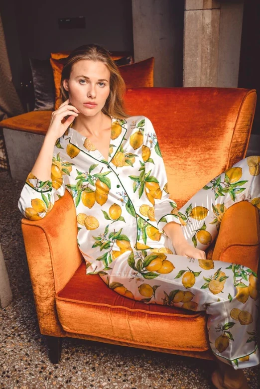 Averie Sleep Alegria Two-Piece Long Pajama Set (Available In 2 Sizes) 1 Averie Sleep Alegria Two-Piece Long Pajama Set (Available In 2 Sizes)