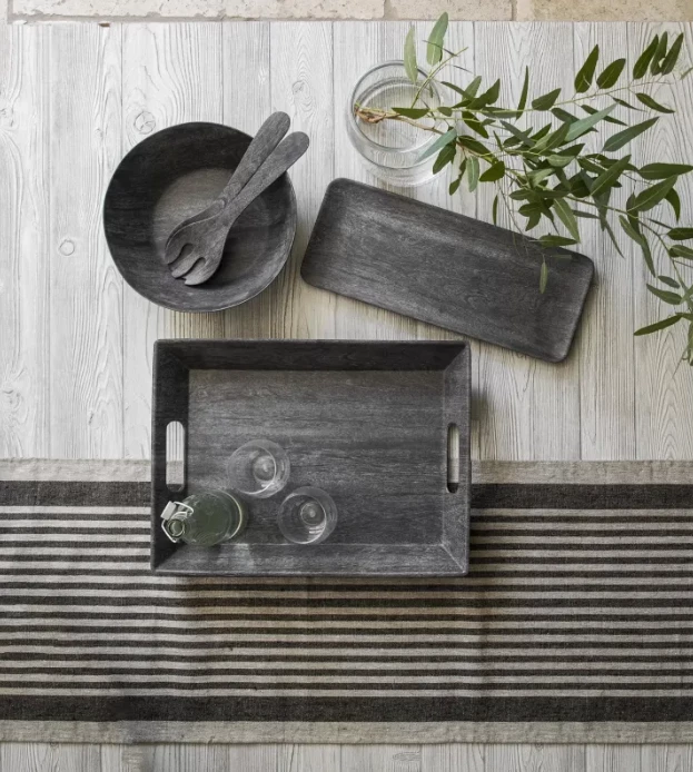 Tarhong Host/Hostess Blackened Wood Server Set 2 Tarhong Host/Hostess Blackened Wood Server Set