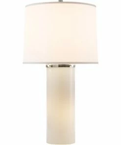 Visual Comfort Table Lamp Barbara Barry Decorative Moon Glow White Glass Lighting