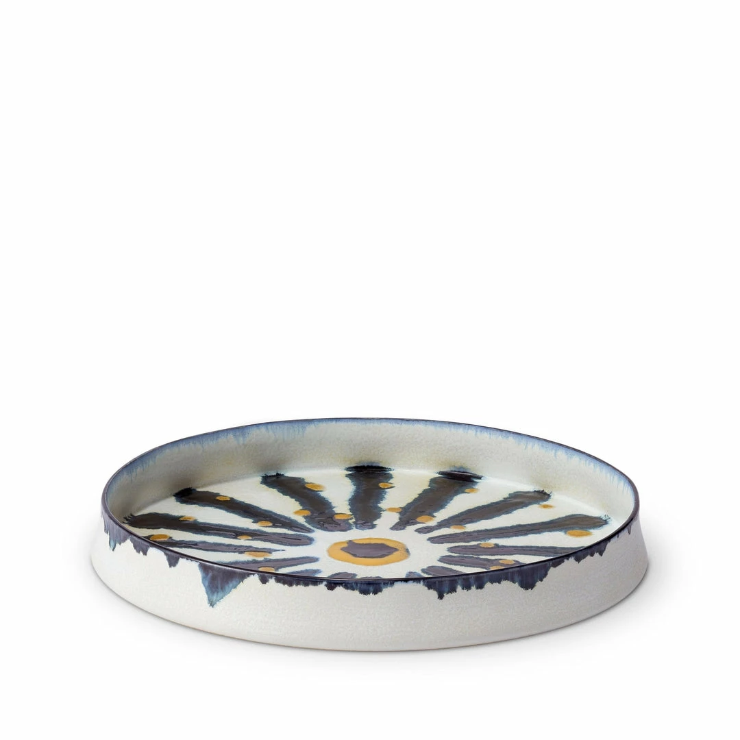 Gifts By Occasion Bohême Round Platter By L'Objet (Available In 2 Sizes) 1 Gifts By Occasion Bohême Round Platter By L'Objet (Available In 2 Sizes)