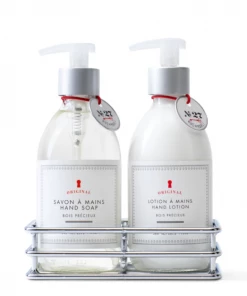 Pure Living Bathroom Accessories BATHROOM SET BOIS PRECIEUX