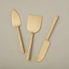 Be Home CHEESE SET MATTE GOLD Gifts By Occasion