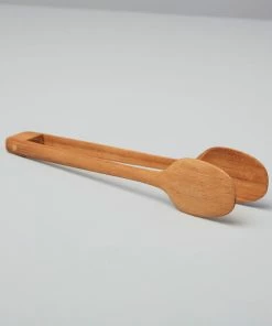 Be Home TONGS TEAK OVAL - SMALL Gifts By Occasion