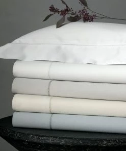 Sheeting Nocturne Hemstitch Bedding Collection By Matouk