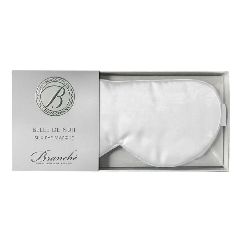 Branche Beauty Sleep Gifts By Occasion BRANCHE BELLE DE NUIT EYE MASK - WHITE 1 Branche Beauty Sleep Gifts By Occasion BRANCHE BELLE DE NUIT EYE MASK - WHITE