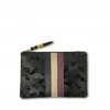 Kempton & Co Black Camo Suede Small Pouch Gifts By Occasion