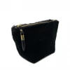 Kempton & Co Black Shearling Makeup Bag Gifts By Occasion